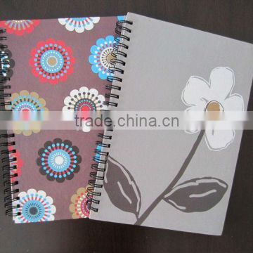 A5 Hardcover Spiral notebooks,Wire O notebook