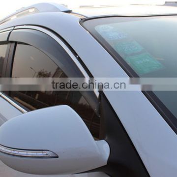 DOOR VISOR For VOLVO XC-90 2003-2014 Car Injection Window Deflectors Vent Visor, High quality with stainless steel.