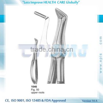 Extraction Forceps, upper roots, Fig 50, Periodontal Oral Surgery