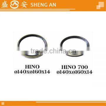 Custom oil seal rubber oil seal oil seal for hino trunnion seat size:140*160*14