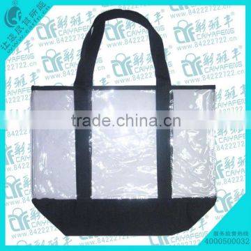 New! PVC + T/C Shopping bag