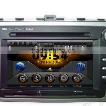 7" digital double din in dash car dvd for mazda 6 with gps bluetooth usb sd ipod