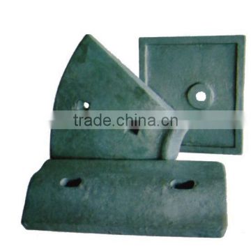 Alloy steel casting series for cement plant