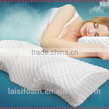 100% polyester memory foam pillow forchina facotry memory foam pillow LS-P-008-b medicated pillow