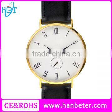 Latest style stainless steel quartz goldlis mens watches with sapphire glass