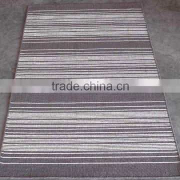 Multi colour stripes design flat weave woolen kelim rugs