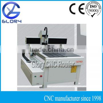 Mini 6090 CNC Router with Rotary Axis for Cylindrical Object Engraving