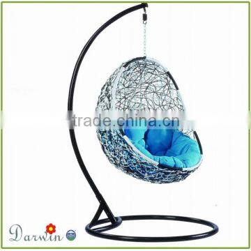 Round rattan outdoor bed outdoor swing,patio swing