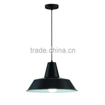 Traditional pendant light made with black color