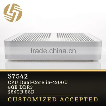 Oem manufacturer i5 Dual core Turbo Boost 2.60GHz 8G ram SSD desktop mini computer