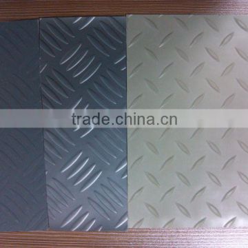 plastic checkered skid proof pvc floor