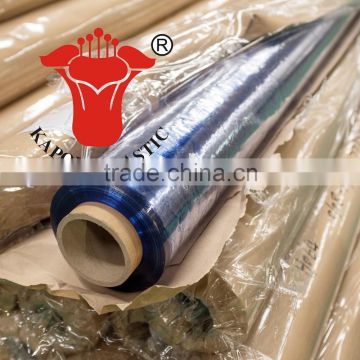 clear pvc plastic wrapping film