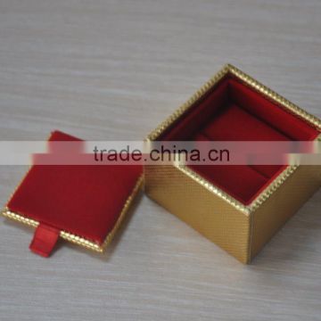 Popular High Quality paper jewelry necklace/ring/earring box for wholesale