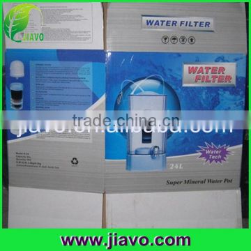 mineral stones water filter with 24L