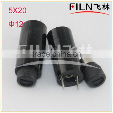 in line fuse holder 12mm install hole R3-24 5*20