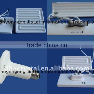 ceramic infrared heater heating plate and heating resistors