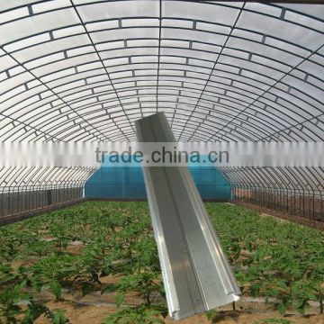 vegetable greenhouse fixed film galvanized steel profile