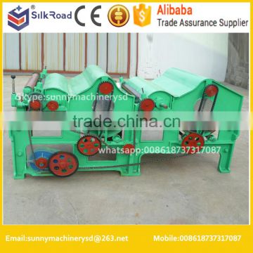 Four Rollers Waste Textile Recycling/Tearing Machine
