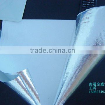 Aluminum foil coated vapor barrier