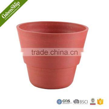 cheap plastic pots Wholesale from Greenship/ 20 years lifetime/ lightweight/ UV protection/ eco-friendly