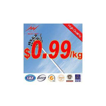 High mast lighting retro-fits of 5 years warranty