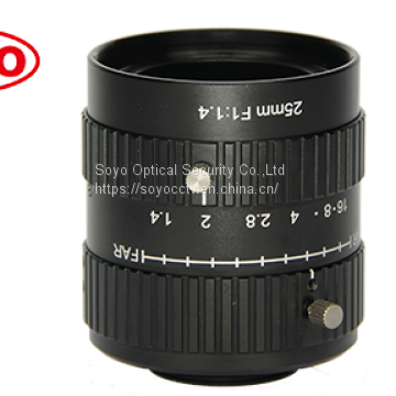 10 Megapixel lenses Machinevision lens 25mm 1”
