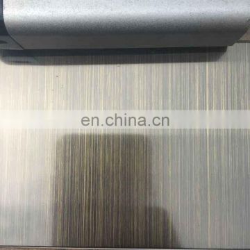 Popular 1mm Thickness PVD Colored 316l Stainless Steel Sheet