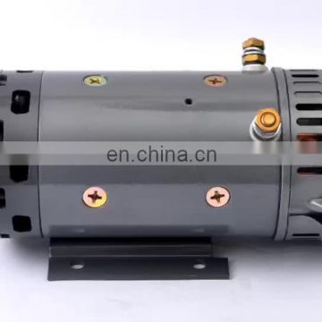 High torque electric DC motors for hydraulic pump 24 volt 3kw CCW