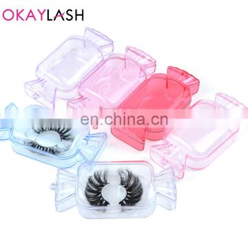 2020 New Design Wholesale False Eyelash Packaging Box Bulk Custom Candy Lash Box