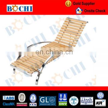 Marine Teak and Stainless Steel Deck Chair