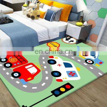 Household modern manufacturers modern printed bedroom carpet children play mats