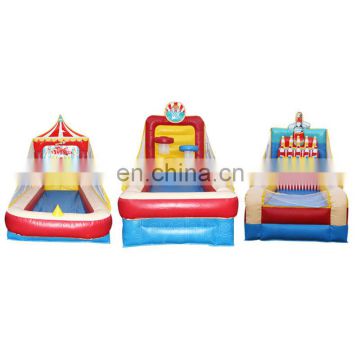 3pcs Inflatable Stalls Game Packages Active Fun Carnival Games Basketball Toss Shooting