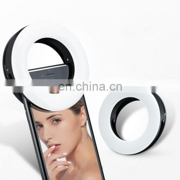 The new cross-border LED mobile phone live fill light Selfie artifact round beauty ring light anchor fill light