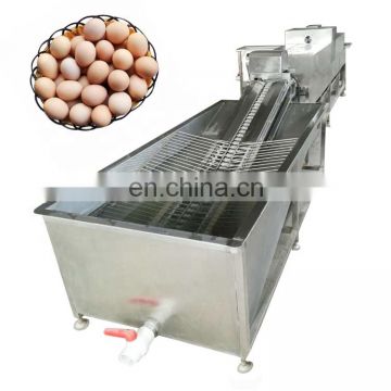 Professional automatic egg cleaning machine washing hen eggs for sale