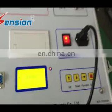 Automatic Dielectric Loss Angle Test Equipment Transformer Tan Delta Analysis Machine-SXJS