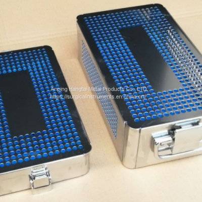 Stainless steel trays for disinfection and storage