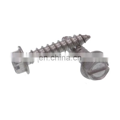 m6x16 sheet metal galvanized serrated flange head screw