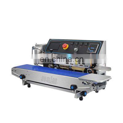 Hualian FRP-770I Horizontal Ink-jet Printing Print Code Coding Continuous Band Sealer Sealing Machine