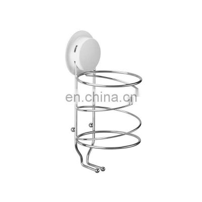 Hot sell stainless steel suction cup bathroom hair dryer holder