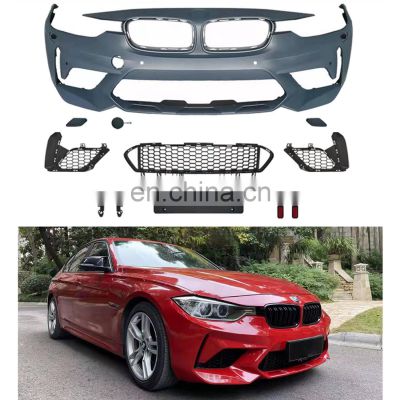 Auto body systems include front/rear bumper assembly grille for BMW F30/F35 upgrade to M3C Model