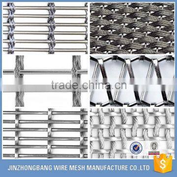 Manufactory stainless steel architectural woven wire drapery/stainless steel woven mesh