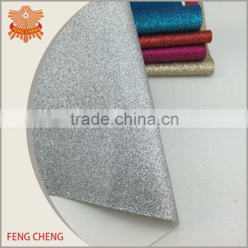 Provide A4 sample for free wholesale glitter fabric