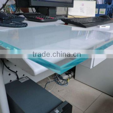 12mm Low iron tempered glass panel