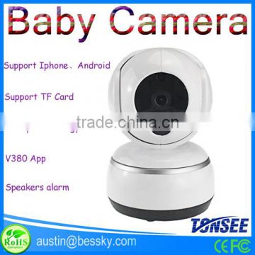 3d baby monitor built-in microphone ip camera can talk by camera