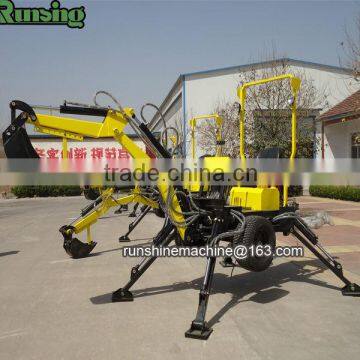 Mini excavator manufacturer factory direct RXDLW-13 13hp towable excavator