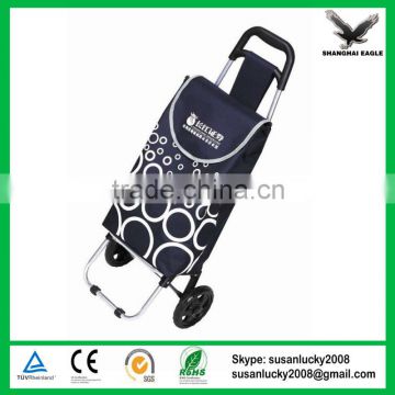 Black Strong Durable Disabled Wheel Shopping Trolley Cart Bags(directly from factory)