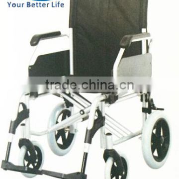 flip up armrest folding aluminum lightweight wheelchair