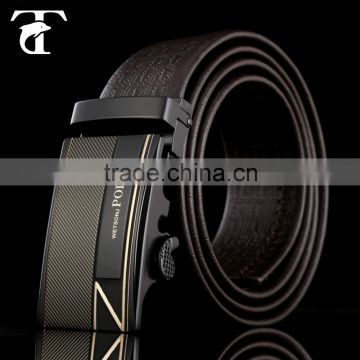 Most popular automatic buckle leather belt for men with strong quality