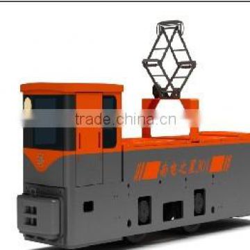 7 tons overhead line variable frequency electric locomotive