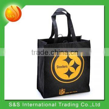 Reusable druable large capacity folding non woven shopping bag